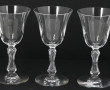 SAINT-LOUIS - 9 verres à pied en cristal