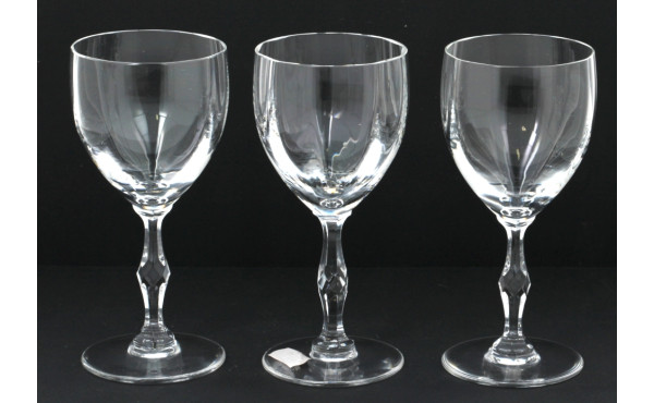 SAINT-LOUIS (marque SL barré) - 6 verres