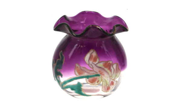 Dans le goût de LEGRAS - Petit vase à co
