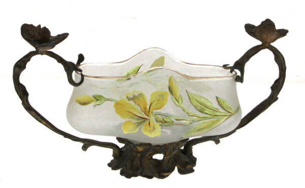 Jardinière dans le goût Art Nouveau en v