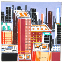 Jacques BRENNER (1936-2023) "New York", 