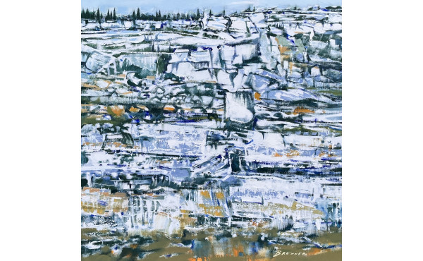 Jacques BRENNER (1936-2023) "Roches aux 