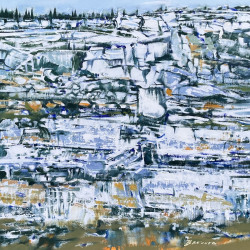 Jacques BRENNER (1936-2023) "Roches aux 
