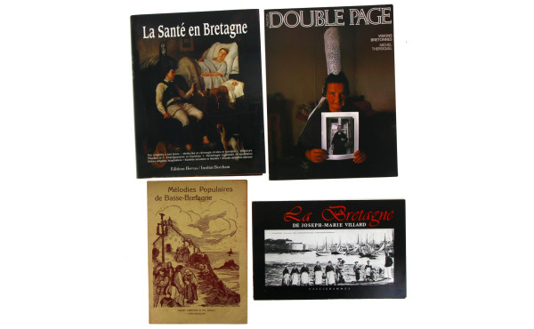 Thème BRETAGNE - Lot de 4 ouvrages : "Mé