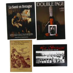 Thème BRETAGNE - Lot de 4 ouvrages : "Mé