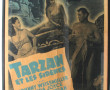 TARZAN et les sirènes - Affiche ancienne