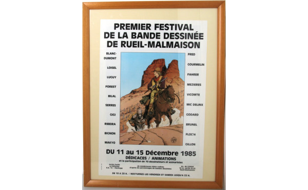 BANDE DESSINEE - Affiche Premier Festiva