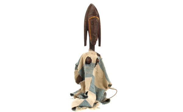 Marionnette BAMBARA du Mali. H 58 cm (ma