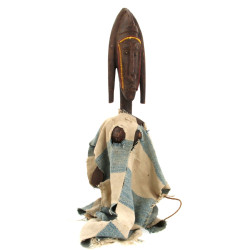 Marionnette BAMBARA du Mali. H 58 cm (ma