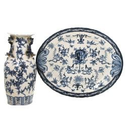 CHINE fin Xxe deb XXI e - Plat L.43 cm e