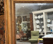 Grand miroir fin XIXème encadrement en b