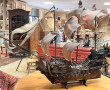 Maquette de galion années 50/60, éclaira