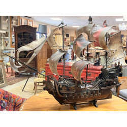 Maquette de galion années 50/60, éclaira