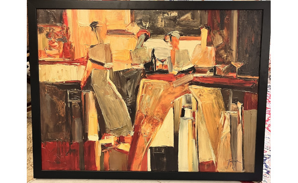 Yuri TREMLER (1961) "Composition", techn