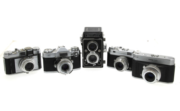 5 appareils argentiques: SEMFLEX FX, Ze