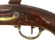 Pistolet à silex de marine, platine à si