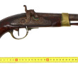 Pistolet à silex de marine, platine à si