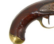 Pistolet à silex de marine, platine à si