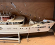 Maquette motorisée du yacht le Sphinx L