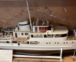 Maquette motorisée du yacht le Sphinx L