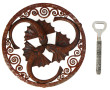 Dessous de plat en fer forgé à décor de 