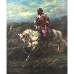 "Cavalier arabe", technique de reproduct