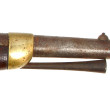 Pistolet de marine, platine à silex, tra