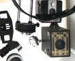 Lot d'accessoires d'appareils photos div