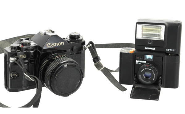 2 appareils argentiques: Minox 35 ML 1:2