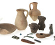 Souvenirs de sites archéologiques en ter