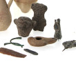 Souvenirs de sites archéologiques en ter