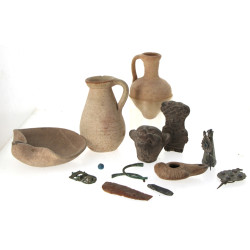 Souvenirs de sites archéologiques en ter