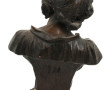 Buste de SARAH BERNHARDT en terre cuite 