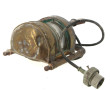 Feu ancien bicolore de bateau en laiton,