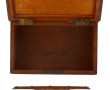 Lot de 2 coffrets anciens en bois, l'un 