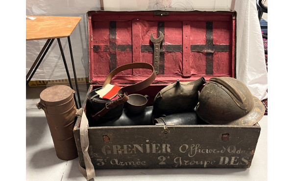 WW1 - Petite malle de militaire nominati