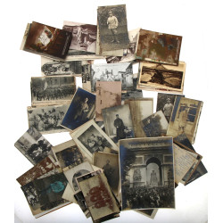 Petite caisse de photos, cartes photos e