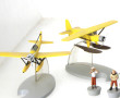 TINTIN - Lot comprenant une figurine sou