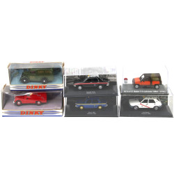 6 voitures 1/43 en BO dont R12, Simca 10