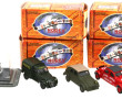 5 Citroen 2 cv 1/43 de différents modèl