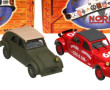 5 Citroen 2 cv 1/43 de différents modèl