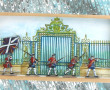 3 encadrements avec dioramas en pats d'é