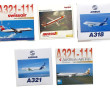 AVIATION - 5 modèles réduits d'avions de