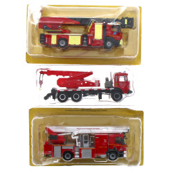 Lot de 3 camions de pompier en BO états 