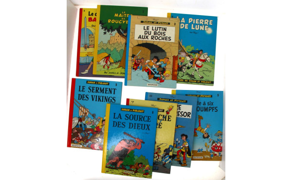17 BD JOHAN et PIRLOUIT différentes péri