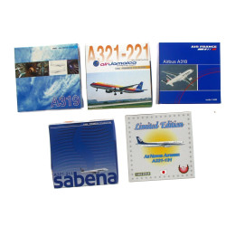 AVIATION - 5 modèles réduits d'avions de