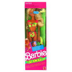 BARBIE Hawaii 1990 (5940) en BO état neu