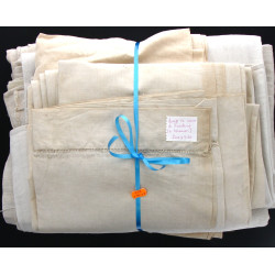 Lot de 5 coupons (lin et métis, 220 x 23