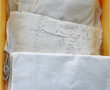 Lot de linge ancien dont linge brodé. Ca