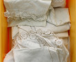 Lot de linge ancien dont linge brodé. Ca
